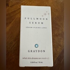 Graydon Fullmoon serum botanical retinol peptide vitamin C NEW 10mL‎
